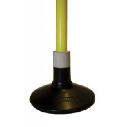 Weighted pole base